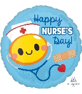 18" Happy Nurse's Day Foil Balloon
