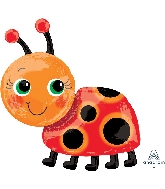 28" Miss Ladybug SuperShape XL Foil Balloon