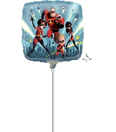 9" Airfill Only The Incredibles Balloons