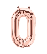 16" Airfill Only Letter O - Rose Gold  Letter