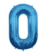 34" Foil Balloon Chain Deco Link (Chain Link) - Blue