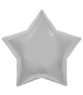 22" Northstar Brand Silver Star Foil Balloon