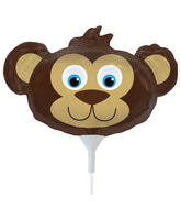 14" Airfill Only Self Sealing Balloon Bear Head