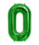 34" Foil Balloon Chain Deco Link (Chain Link) - Green