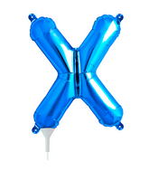 16" Airfill Self Sealing 16" Letter X - Blue