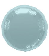 18" Foil Balloon Pastel Blue Round