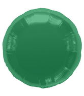 18" Northstar Brand Foil Balloon Emerald Green Round