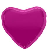18" Northstar Brand Foil Balloon Magenta Heart