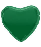 18" Foil Balloon Emerald Green Heart