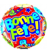 18 Bonne Fête – Chapeaux ballon (emballé) Balloon