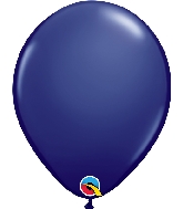 11" Qualatex Latex Balloons (25 Per Bag) Navy