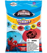 Party Banner Balloons 10 Count Ultimate Spider-Man