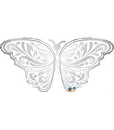 44" Shape Wedding Butterfly Balloon