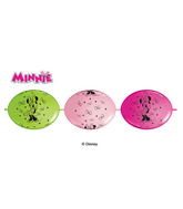 12" Quicklink Special Assorted (50 Count) Minnie Mouse Latex Balloons