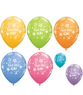 11" Faut fêter ça! assortiment contemporain (50/sac) Latex Balloons