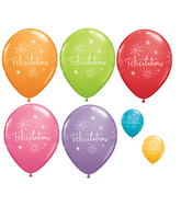 11 Félicitations – Étoiles aassortiment de festivité 50s Latex Balloons