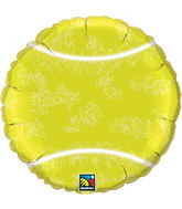 18" Tennis Ball Packaged Mylar Balloon