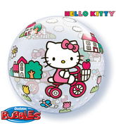 22" Hello Kitty Licenced Character Bubble Balloons