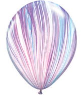 11" Latex Balloons Qualatex Fashion Agate (100 Count)