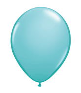 5" Qualatex Latex Balloons Caribbean Blue (100 Per Bag)