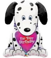 31" Puppy For Your Birthday Jumbo Mylar Balloon