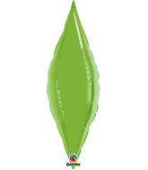 27" Airfill Only Taper Lime Green Qualatex Balloon