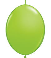 12" Qualatex Latex Balloons Quicklink Lime Green 50 Count