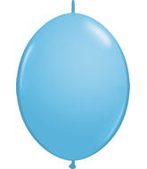 12" Qualatex Latex Balloons Quicklink Pale Blue 50 Count