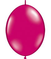 12" Qualatex Latex Balloons Quicklink Jewel Magenta (50 Count)
