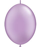 6" Qualatex Latex Balloons Quicklink Pearl Lavender 50 Count