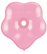 16" Geo Blossom Latex Balloons  (25 Count) Pink