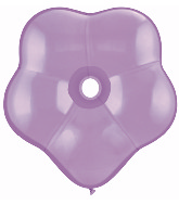 16" Geo Blossom Latex Balloons  (25 Count) Spring Lilac