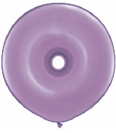 16" Geo Donut Latex Balloons (25 Count) Spring Lilac