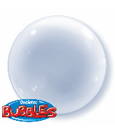 24" Clear Deco Bubble Balloons