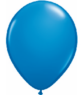 5" Qualatex Latex Balloons DARK BLUE (100 Per Bag)