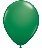 5" Qualatex Latex Balloons GREEN (100 Per Bag)