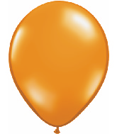 5" Qualatex Latex Balloons Mandarin Jewel ORANGE 100CT