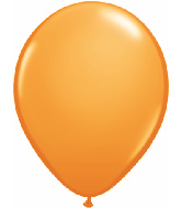 5" Qualatex Latex Balloons ORANGE (100 Per Bag)