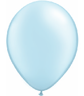 5"  Qualatex Latex Balloons  Pearl LIGHT BLUE    100CT