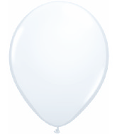 5"  Qualatex Latex Balloons  WHITE          100CT