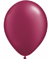 11" Qualatex Latex Balloons 25 Per Bag Pearl Burgundy