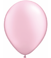 11" Qualatex Latex Balloons 25 Per Bag Pearl Pink