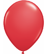11" Qualatex Latex Balloons 25 Per Bag Red