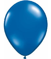 11" Qualatex Latex Balloons (25 Per Bag) Jewel Sapphire Blue