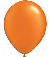 5" Qualatex Latex Balloons Pearl Mandarin Jewel (100 Per Bag)
