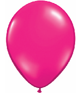 9"  Qualatex Latex Balloons  JEWEL MAGENTA  100CT