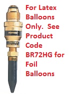 Latex Balloon Economy Inflator Rubber Tipped