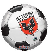 18" MLS D.C United Soccer Ball Balloon