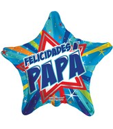 18" Shining Star Felicdades Papa Globo