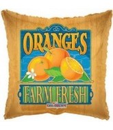 18" Farm Fresh Oranges Fruit Balloon
